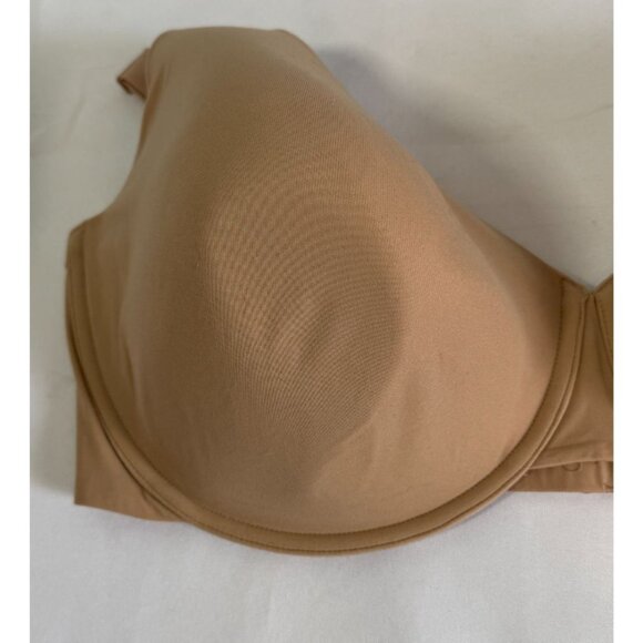 SKIMS Nude Underwire Bra 44DD Lightly Padded Adjustable Straps - Picture 3 of 11
